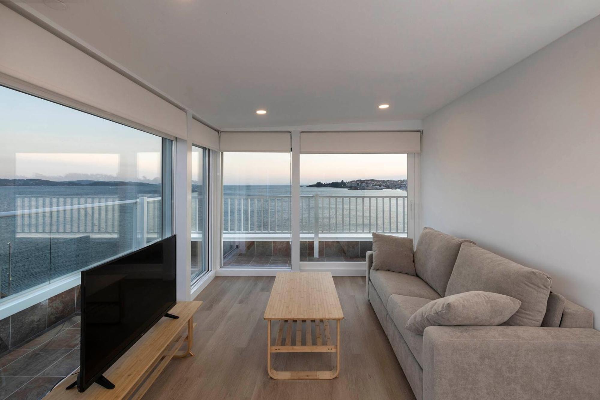 Apartamentos Rotilio Sanxenxo Bagian luar foto
