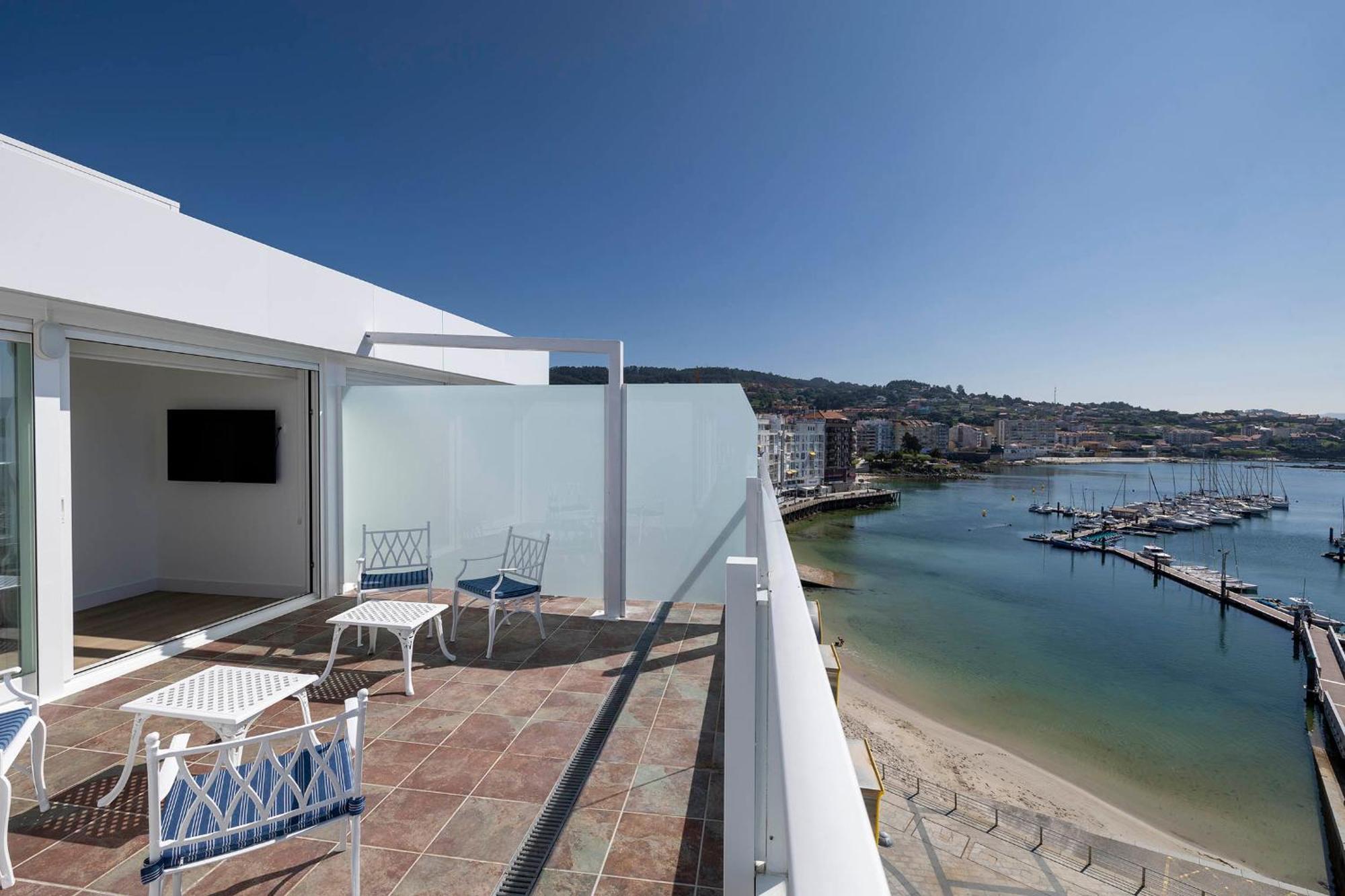 Apartamentos Rotilio Sanxenxo Bagian luar foto