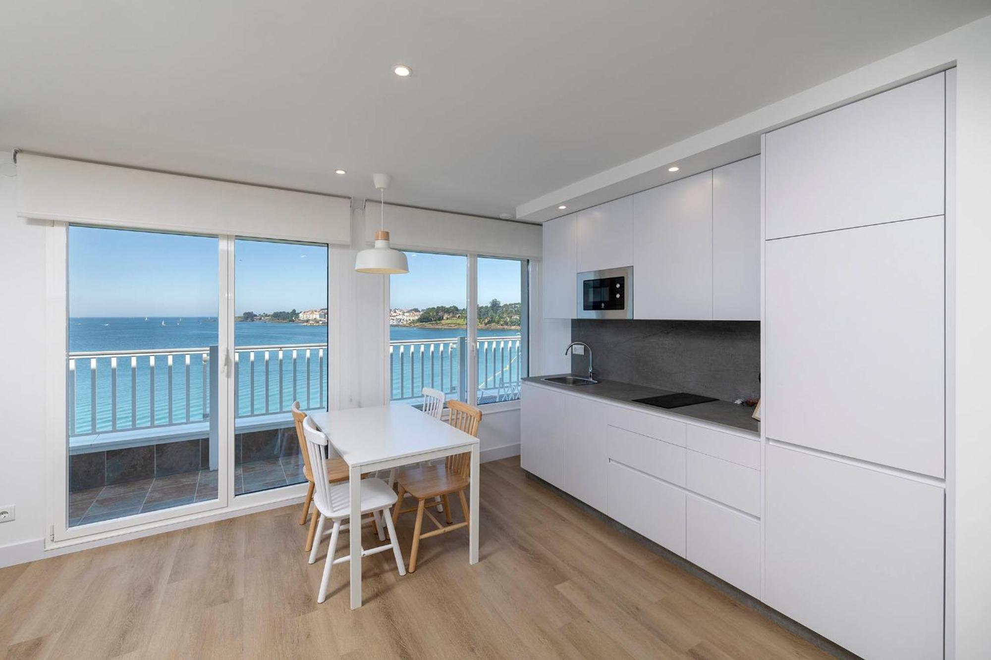 Apartamentos Rotilio Sanxenxo Bagian luar foto